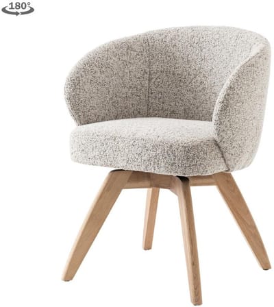 Tower Living - Brescia draaibare armstoel - beige