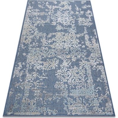 Kleden Rugsx Tapijt Structureel SOLE D3811 Ornament Plat geweve 80x250 cm