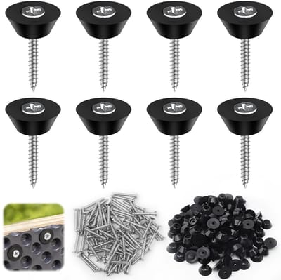 Afdichtspijkers Noppenbaan - Bevestigingsspijkers Isolatie - Verhoogd Bed Bevestigen - Roestvrij Staal Corrosiebestendig - 3.5x35mm 80 Stuks - Zilver