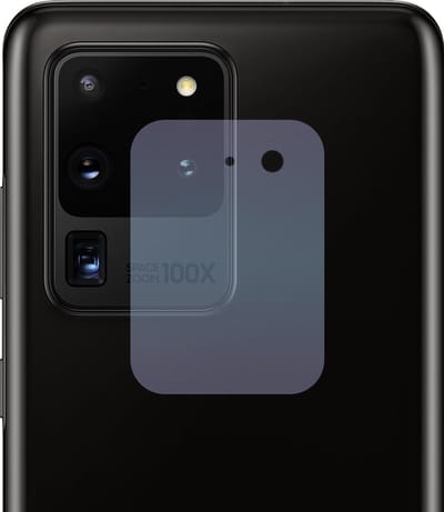 Camera Lens Protector Geschikt voor Samsung Galaxy S20 Ultra - Extra Sterk - Camera Screenprotector Beschermglas - Gehard Glas - Tempered Glass - Screen Protector