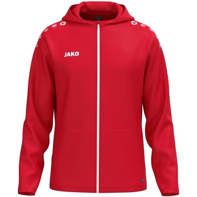 Jako One Jas Met Kap Heren - Rood | Maat: L