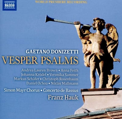 Simon Mayr Chorus, Concerto de Bassus, Franz Hauk - Vesper Psalms (CD)