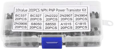 Dailygoods - Assortiment Silicium Transistors NPN PNP voor Elektronica Projecten