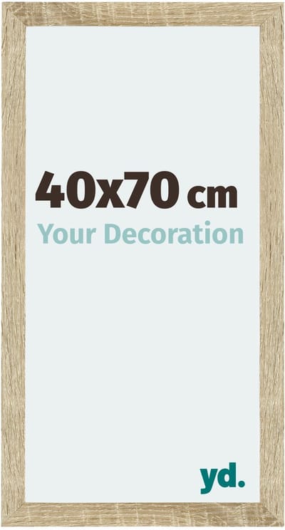 Your Decoration - Fotolijst 40x70 cm - MDF - Sonoma Eiken - Mura