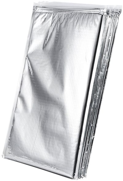 Dailygoods- Geïsoleerde Zak Set van 5 Stuks - Aluminiumfolie - Thermische Koeltas - Voedselopbergtas - Warmte/Koude-isolatie - Gemakkelijk te openen