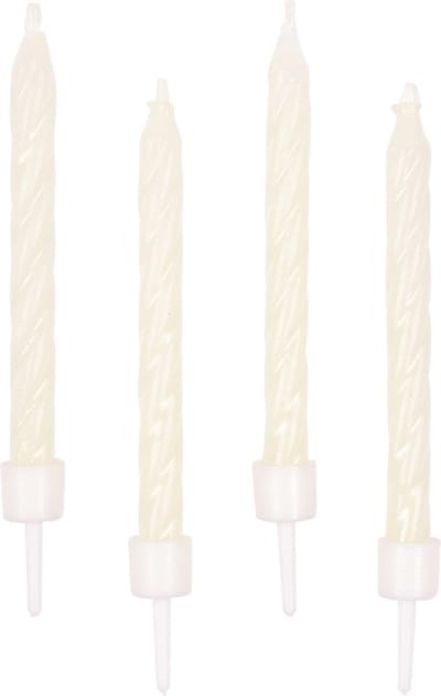 RIETHMULLER - 10 fosforescerende kaarsen 6 cm