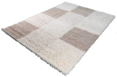 Vloerkleed Shaggy Plus 910 Cream 200x290 cm