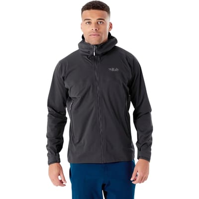 Rab Kinetic 2.0 Jacket Men, zwart Maat XL