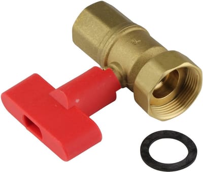BOSCH Kogelkraan m. terugslagv. 1 FL G1 1/4, 5584744