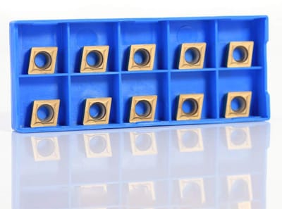 Diamantvormige CNC Snij-inserts - 10 Stuks Indexeerbare Draaibank Frezen met Opbergdoos