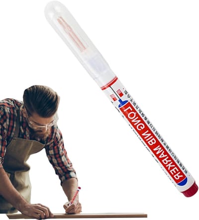 Gat Marker Pennen - Lange Punt Markers - Diep Bereik Markeren - Sneldrogende Inkt - N.v.t. - Rood
