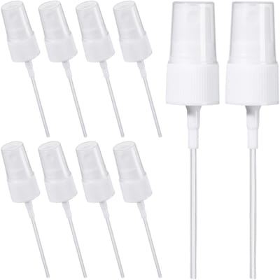 Vervangende Spraykop voor Flessen - 20 Stuks Fijne Nevelpomp - Handige Accessoires voor Essentiële Olie en Verstuivers, Compact en Duurzaam