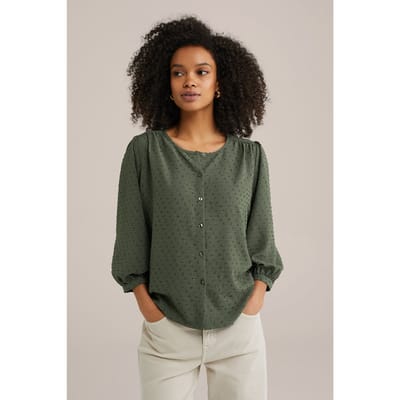 WE Fashion Blouse Green Taglia: XS | Maglie a manica lunga Outlet | Donna | Verde