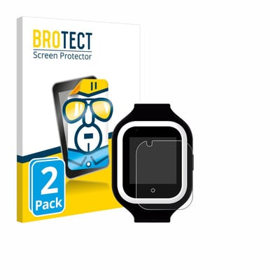 BROTECT - Screenprotector voor SaveFamily Iconic Plus 4G - Folie Beschermfolie transparant 2 Stuks