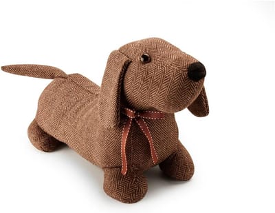 Decoratieve Deurstopper Hond 1 kg - Voorkomt Tocht en Beschermt Vloer
