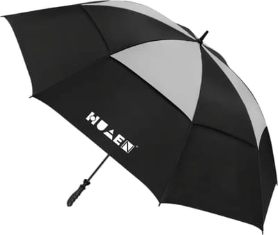 Livano Moderne Golf Paraplu - Stormparaplu - Opvouwbaar - Windproof - Stormproef - UV Bescherming - Umbrella - Draagbaar - Grijs