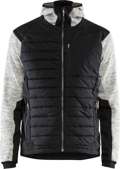 Blåkläder 5930 Hybride Jack Grijs Mêlee/Zwart - 4XL