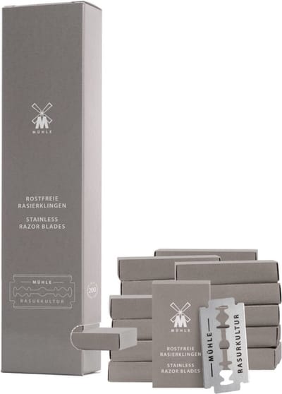 Mühle Double Edge blades 200 Stuks (20x10 stuks)