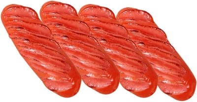Nep Voedsel Display - Imitatie Hotdog - Fotografie Requisiet - Hoge Realisme Graad - 5.5 cm - Rood