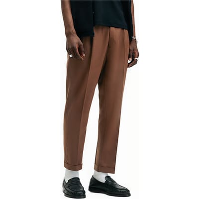 AllSaints Tallis Trouser Blunt Brown Maat: W31 | Tailored Broeken Outlet | Heren | Bruin