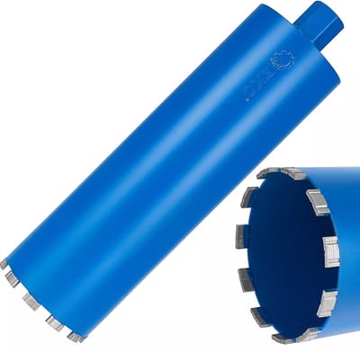 GEKO Diamantboor 132x10x450mm - Precisie en Duurzaamheid - Geschikt voor Nat en Droog Boren