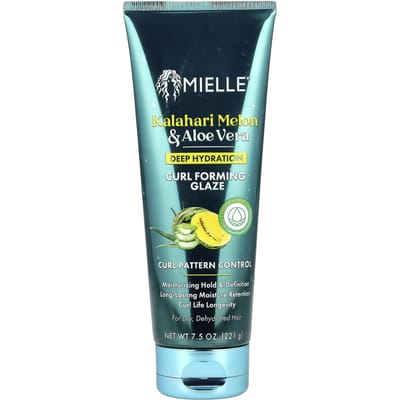 Diep Hydraterende Krulvormende Glans, Voor Droog, Zeer Droog Haar, Kalahari Meloen & Aloë Vera, 221G(7.5oz) black