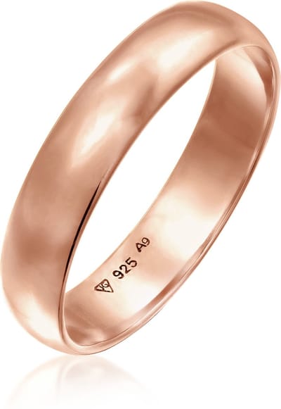 Elli - Ring - Dames Band Eenvoudig Klassiek in 925 Sterling Zilver - Dames