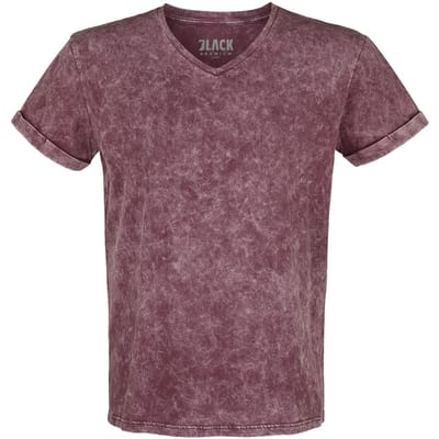 Black Premium by EMP T-shirt - T-Shirt mit Waschung - S tot 4XL - voor Mannen - bordeaux