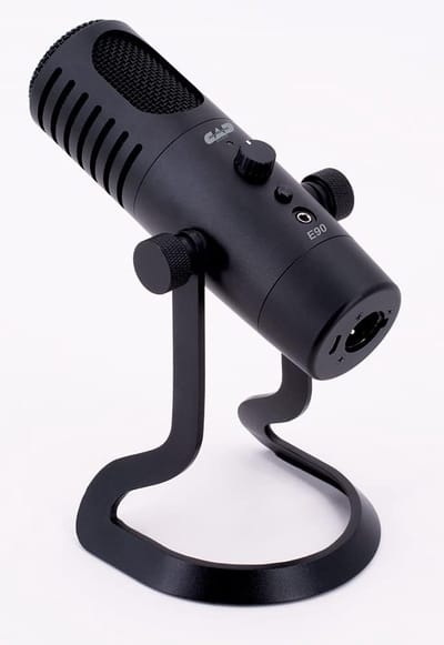 Dynamische Microfoon - Opname Microfoon - Podcasts Opnemen - XLR en USB Connectiviteit - 11 x 9.1 x 25.4 cm