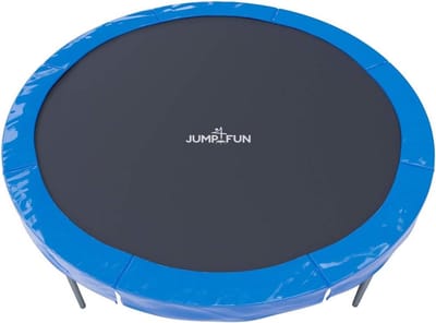 JUMP4FUN universele randafdekking voor tuintrampoline - trampoline verenafdekking voor diameter (ø 6 FT – 185 cm / 8 FT – 244 cm / 10 FT – 305 cm / 12 FT – 366 cm / 13 FT – 400 cm / 14 FT – 427 cm)