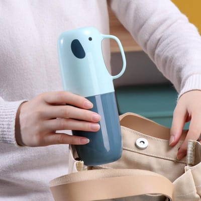 Reis Draagbare Tandenborstelbeker Badkamer Tandpastahouder Opbergkoffer Doos Organizer Reis Toiletartikelen Opbergbeker Nieuw Creatief