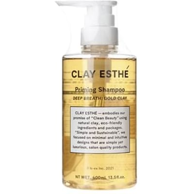 CLAY ESTHE - Priming Shampoo Deep Breath: Gold Clay 400ml