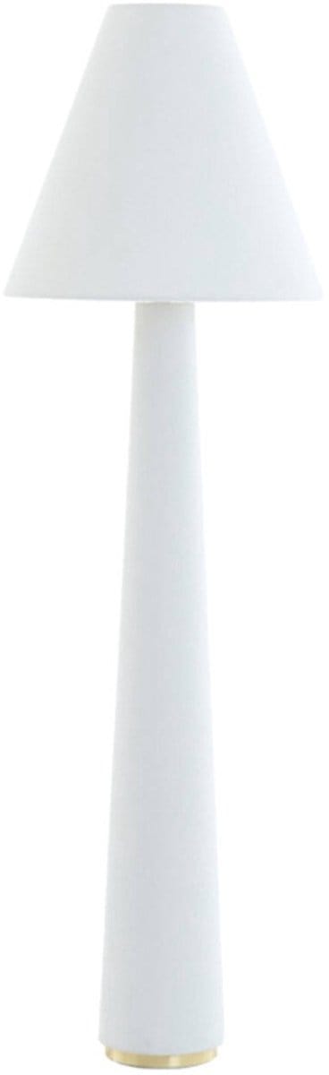 Light & Living Vloerlamp Devia Bouclé, 168cm - Wit
