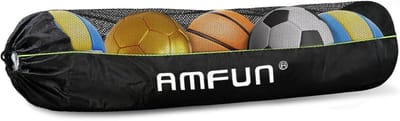 Extra grote voetbaltas met trekkoord en verstelbare schouderriem – waterdichte tas voor basketbal, voetbal, rugby en volleybal