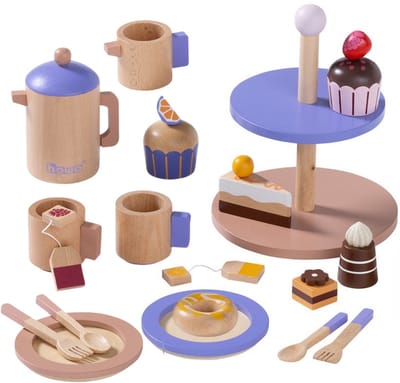 howa Houten Koffieservies en Theeservies voor Kinderen 4898