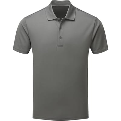 Premier Heren Spun Geverfd Poloshirt (Donkergrijs)