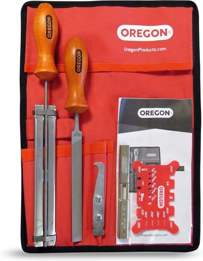 Kettingzaag Slijpkit - Slijpen en Onderhoud - Ketting Scherp Houden - Voor 3/8 Inch Kettingen - 55 mm Slijpmaat