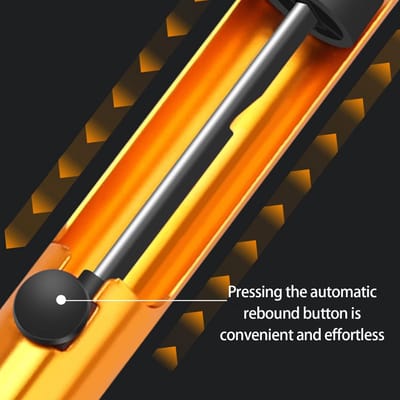 Desoldeerpomp - Soldeer Sucker Pen - Elektronica Reparatie - Krachtige Zuigkracht - 180 x 18 mm - Goud
