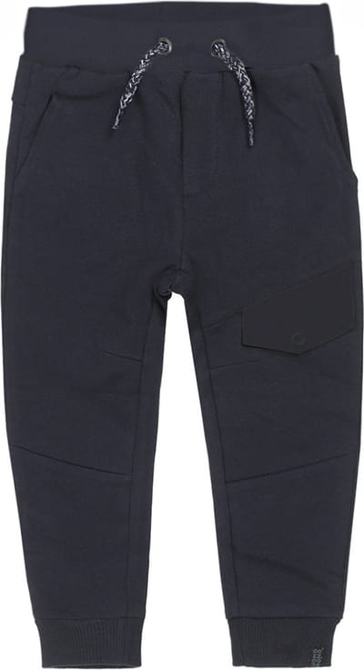 Koko Noko jongens joggingbroek met zakje op de knie Navy
