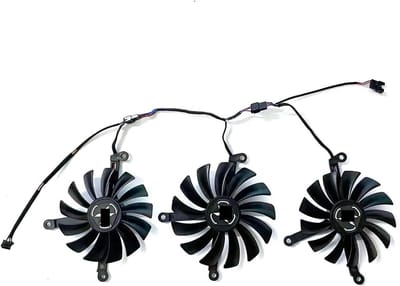 Grafische Kaart Ventilator - GPU Fan - Koeling Optimaliseren - Luchtgekoeld - 9 inch - Zwart
