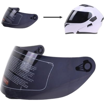 Bouclier Facial Intégral Anti-Rayures Casque de Moto UV Pour 316 902 K5 K3SV