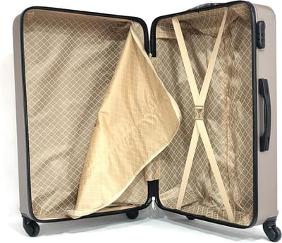 Ruime 90 Liter Koffer met Make-up Tasje