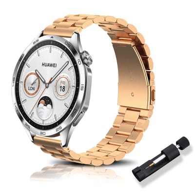 Dailygoods - Vervangende Roestvrijstalen Horlogeband 22 mm voor Diverse Modellen