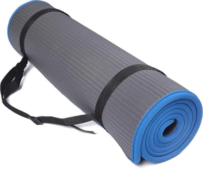 Extra Dikke Antislip Yogamat voor Pilates en Oefeningen - 10 mm Dikte met Draagriem