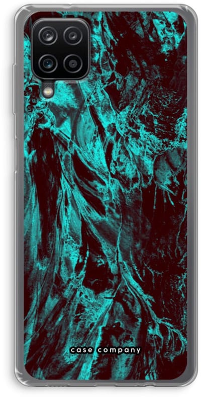 Case Company® - Hoesje geschikt voor Samsung Galaxy A12 hoesje - Ice Age - Soft Cover Telefoonhoesje - Bescherming aan alle Kanten en Schermrand