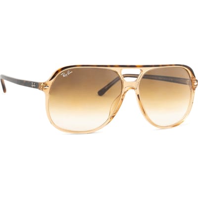 Ray-Ban Bill RB2198 129251 gepolijst havana op transparant bruin lichtbruin gradiÃ«nt zonnebril