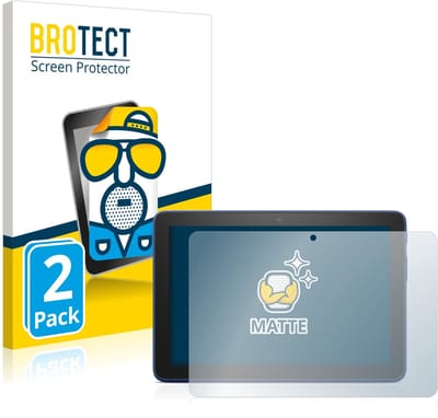 BROTECT - Screenprotector voor Amazon Fire HD 8 Plus 2022 - Folie Beschermfolie matte 2 Stuks