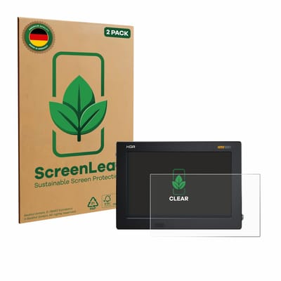 2 Stuks Screenprotector voor Blackmagic Video Assist 5" 12G HDR - Hoogwaardige Beschermfolie transparant