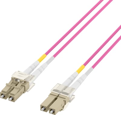 Duplex Glasvezel Patchkabel OM4 50/125 LC/LC 2m