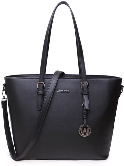 Wimona KyaraOne Dames laptoptas - 15.6 inch - Werktas A4 - Kunstleer - Zwart